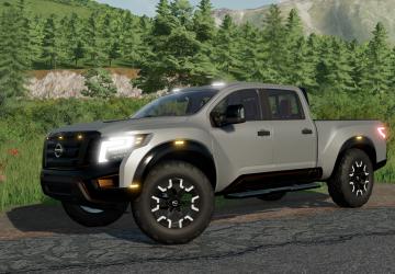 Мод Nissan Titan Warrior версия 1.0.0.0 для Farming Simulator 2022 (v1.6x)