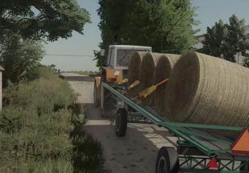 Мод Old Bale Trailer версия 1.0.0.0 для Farming Simulator 2022