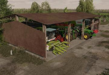 Мод Old Rusty Shed 25x13m версия 1.0.0.0 для Farming Simulator 2022