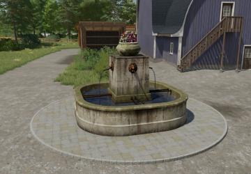 Мод Old village fountain версия 1.0.0.0 для Farming Simulator 2022