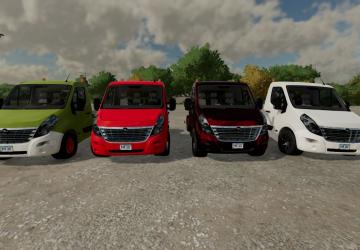 Мод Opel Movano VanTruck версия 1.0.0.0 для Farming Simulator 2022