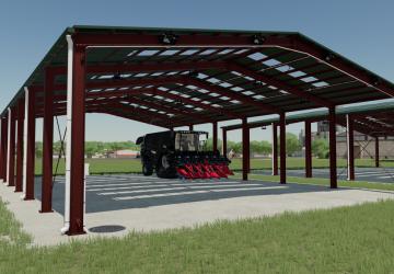 Мод Open Sheds Pack версия 1.0.0.0 для Farming Simulator 2022
