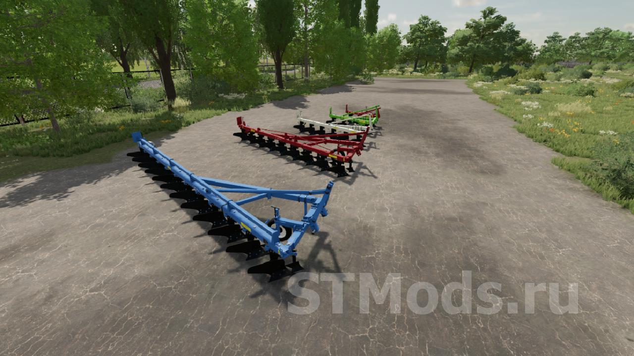 Скачать мод Пак ПЛН плугов версия 1.0.1.0 для Farming Simulator 2022 (v1.2)