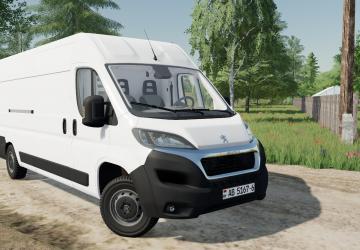 Мод Peugeot Boxer версия 1.0 для Farming Simulator 2022 (v1.5x)