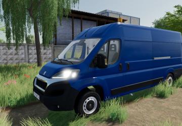 Мод Peugeot Boxer версия 1.0 для Farming Simulator 2022 (v1.5x)