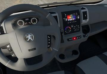 Мод Peugeot Boxer версия 1.0 для Farming Simulator 2022 (v1.5x)