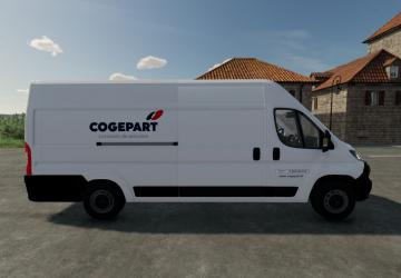 Мод Peugeot Boxer - Cogepart версия 2.0.0.0 для Farming Simulator 2022