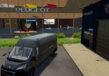 Мод Peugeot Boxer (workshop) версия 2.0.0.1 для Farming Simulator 2022