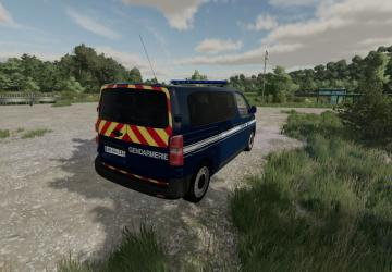 Мод Peugeot Expert Gendarmerie версия 4.1.0.0 для Farming Simulator 2022