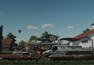Мод Placeable Junkyard Cars версия 1.0.0.0 для Farming Simulator 2022 (v1.8x)