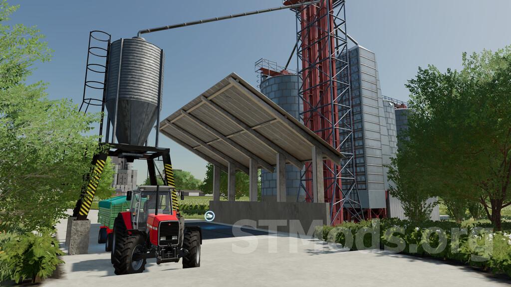 Скачать мод Placeable Ks67 Grain Silo версия 1000 для Farming Simulator 2022 5343