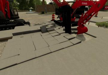 Мод Placeable Road Pieces версия 1.0.0.0 для Farming Simulator 2022
