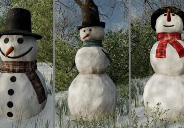 Мод Placeable Snowmen версия 1.0.1.0 для Farming Simulator 2022