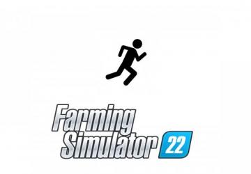 Мод Player Walk Speed by Edzio021 версия 1.0 для Farming Simulator 2022