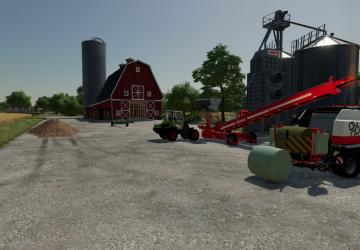 Мод Poettinger Impress 200VCPro Multi Baler версия 1.0.0.0 для Farming Simulator 2022