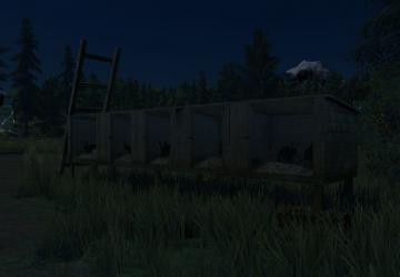 Мод Polish rabbit cages версия 1.0.0.0 для Farming Simulator 2022