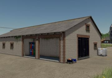 Мод Polish white brick stable версия 1.0.0.0 для Farming Simulator 2022