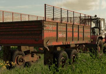 Мод ПРТ-10 Тележка версия 1.1.0.0 для Farming Simulator 2022 (v22)
