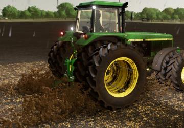 Мод Real Dirt Particles версия 1.0.4.0 для Farming Simulator 2022 (v1.9x)