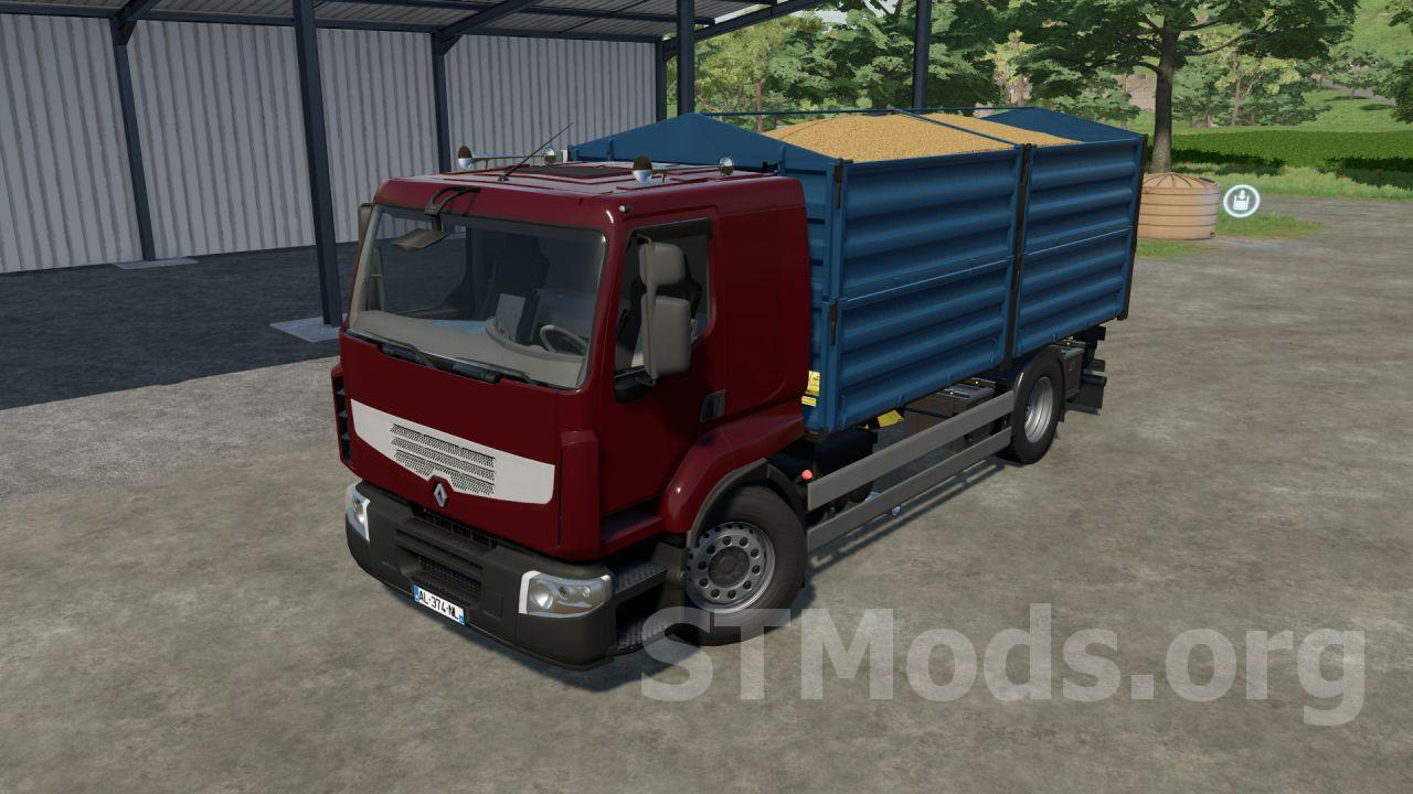 Скачать мод Renault Premium Grain 4x2 версия 1.1.0.0 для Farming Simulator  2022