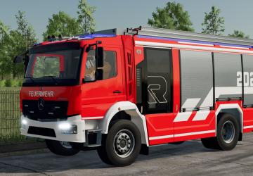 Мод Rosenbauer AT2020 версия 2.1.0.1 для Farming Simulator 2022