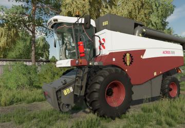 Мод Rostselmash Acros 595 версия 1.0.0.2 для Farming Simulator 2022 (v1.8x)