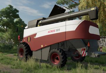 Мод Rostselmash Acros 595 версия 1.0.0.2 для Farming Simulator 2022 (v1.8x)