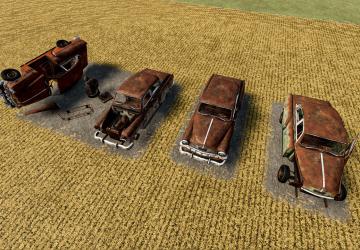 Мод Rusty Cars Collection версия 1.0.0.0 для Farming Simulator 2022