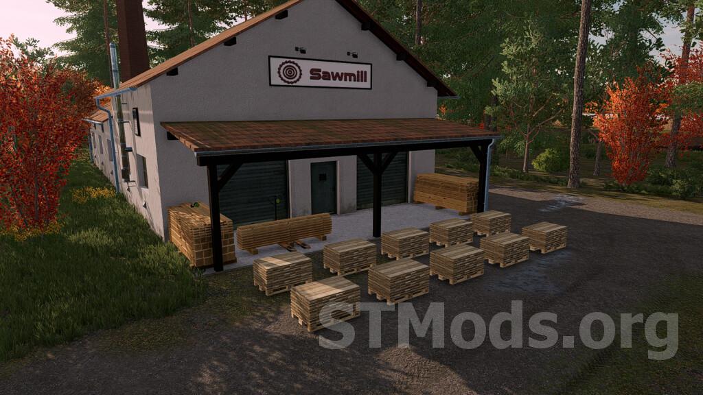 Скачать мод Sawmill версия 1000 для Farming Simulator 2022 9418