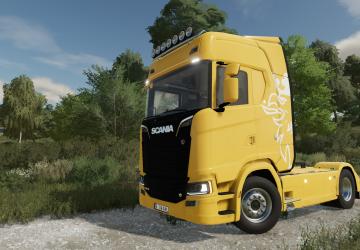 Мод Scania S версия 1.0.1.0 для Farming Simulator 2022 (v1.8x)