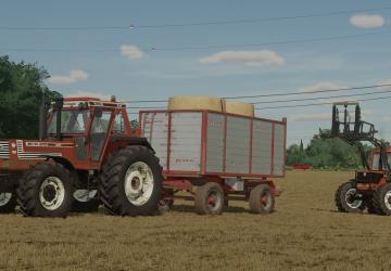Мод Silver Car 2 axles trailer версия 1.0.0.0 для Farming Simulator 2022