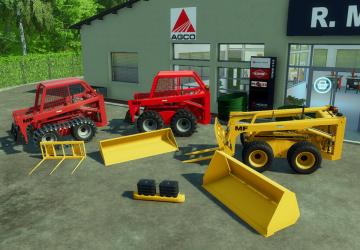 Мод Skid Steer Loader 711 Pack версия 1.0.0.0 для Farming Simulator 2022