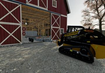 Мод Skid Steer Trailer Mover версия 1.0.0.0 для Farming Simulator 2022