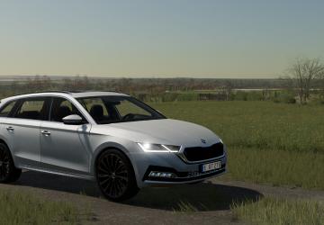 Мод Skoda Oktavia 2020 версия 1.1.0.0 для Farming Simulator 2022 (v1.2x)