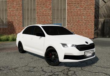 Мод Skoda Rapid версия 2.0.0.0 для Farming Simulator 2022 (v1.8x)