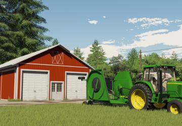 Мод Small American Metal Hall версия 1.0.0.0 для Farming Simulator 2022