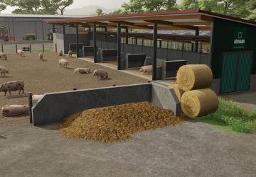 Мод Small Manure Heap Pack версия 1.1.0.0 для Farming Simulator 2022