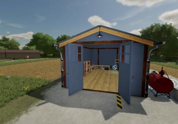 Мод Small Workshop Garage And Gas Station For Your Farm v1.0.0.0 для Farming Simulator 2022