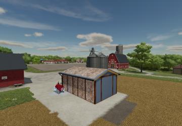 Мод Small Workshop Garage And Gas Station For Your Farm v1.0.0.0 для Farming Simulator 2022