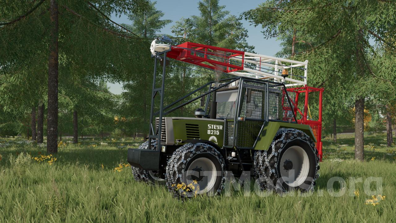 Скачать мод Steyr 8165 Forestry Edition версия 1.2.0.0 для Farming  Simulator 2022 (v1.9x)