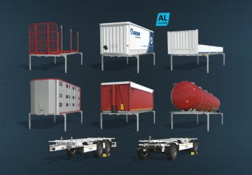 Мод Krone Swap Bodies Pack с локализацией версия 1.1.0.0 для Farming Simulator 2022 (v1.2.0.2)