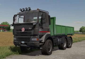 Мод TATRA PHOENIX 6x6 Kipper версия 1.0.0.0 для Farming Simulator 2022