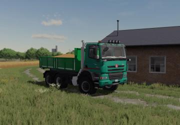 Мод TATRA PHOENIX 6x6 Kipper версия 1.0.0.0 для Farming Simulator 2022