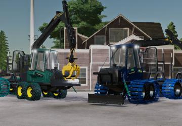 Мод Timberjack 810B версия 1.0.0.0 для Farming Simulator 2022