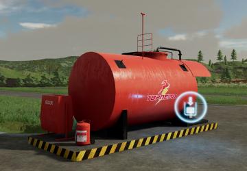 Мод Топливозаправочный-комплекс версия 1.0.0.0 для Farming Simulator 2022 (v1.3x)