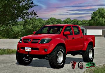 Мод Toyota Hilux Arctic версия 1.1.0.0 для Farming Simulator 2022 (v1.2x)