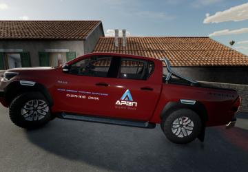 Мод Toyota Hilux «Invincible» - A.P.E.N. Sécurité v1.0.0.0 для Farming Simulator 2022