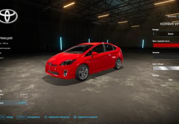 Мод Toyota Prius версия 1.1.0.0 для Farming Simulator 2022 (v1.14.x)