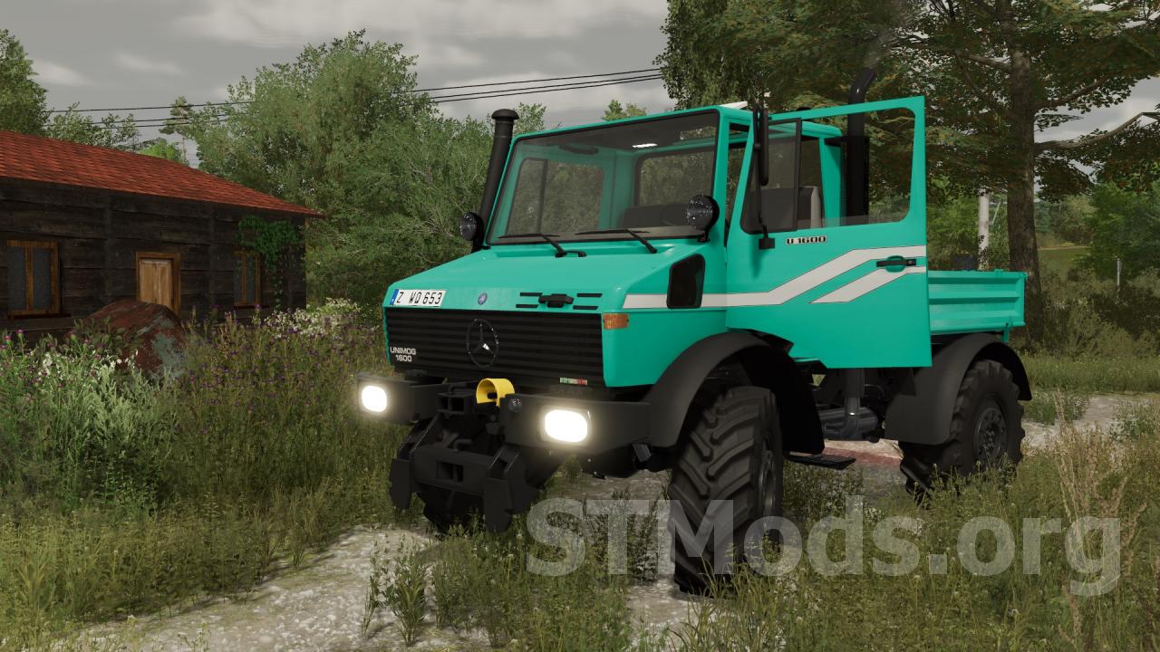 Скачать мод Unimog U1200 U1400 U1600 версия 1000 для Farming Simulator 2022 V18x 8514