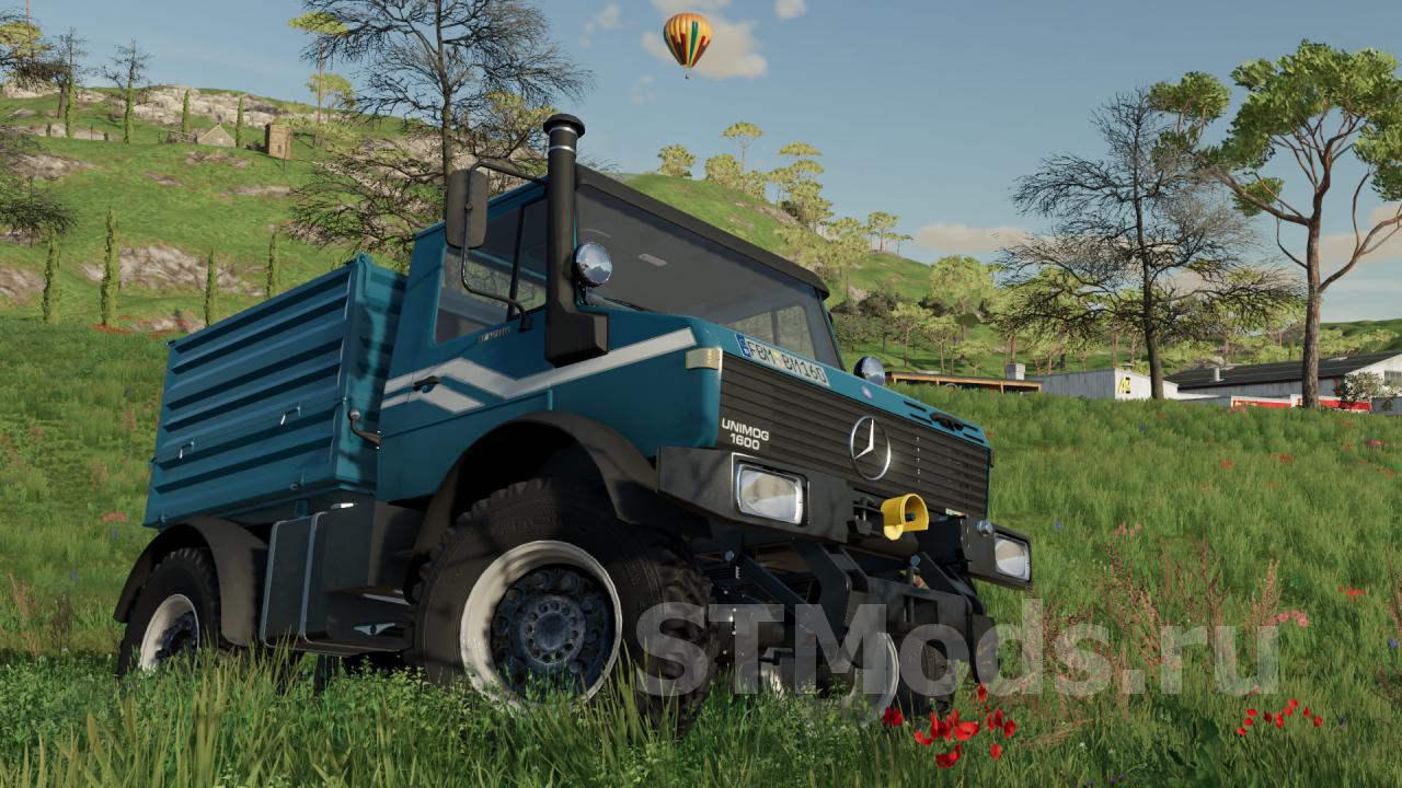 Скачать мод Unimog U1200 U1400 U1600 версия 1100 для Farming Simulator 2022 V12x 5067